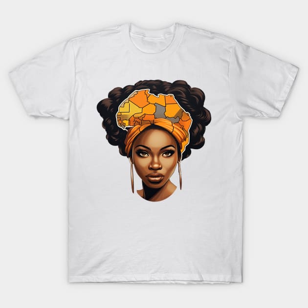 African queen T-Shirt by Interlude